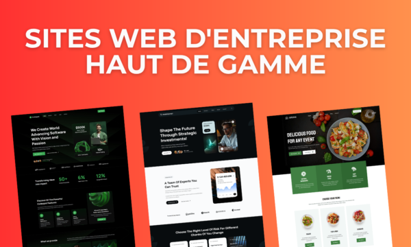 Création de votre site web vitrine professionnel sur mesure