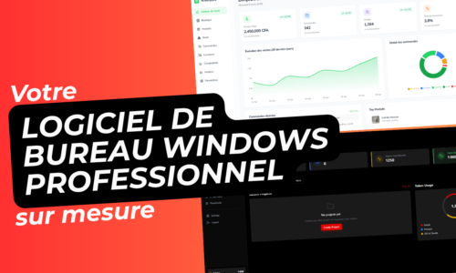 Création de votre logiciel de bureau Windows sur mesure